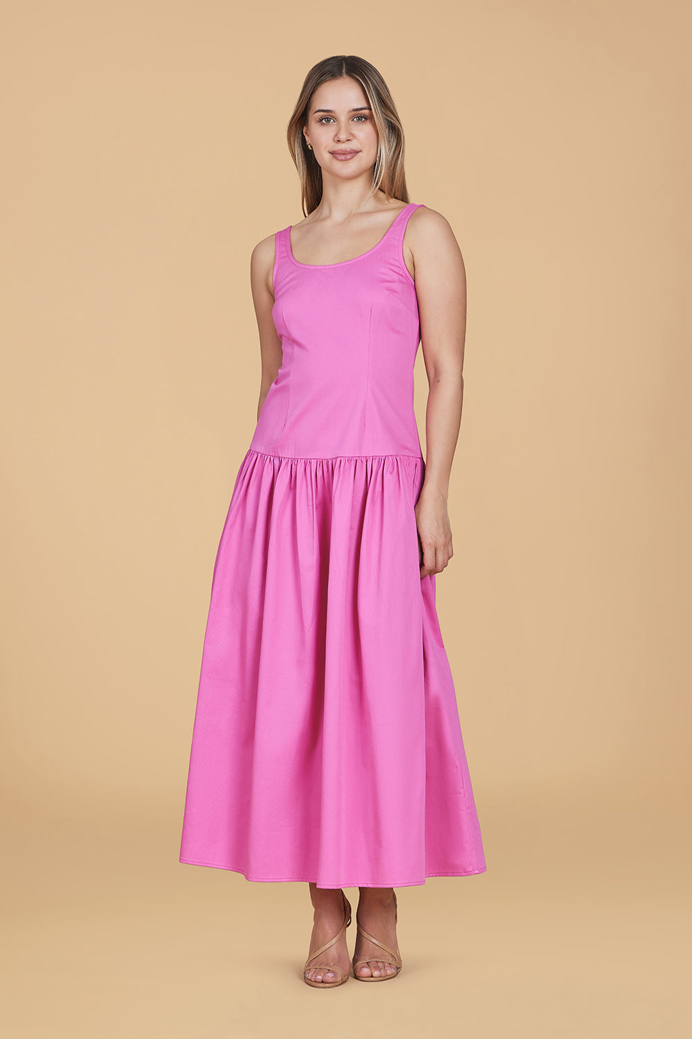 Annie Dress, Dragonfruit – Olivia by Livro
