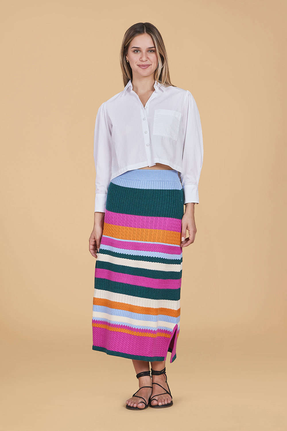 Birdie Skirt, Resort Knit – Olivia by Livro