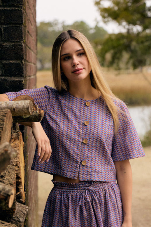 Heidi Top, Oxford Weave
