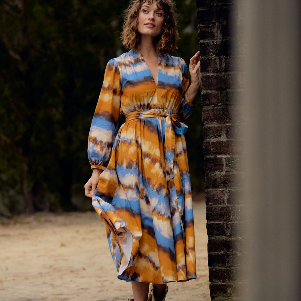 
                      
                        Palermo Dress, Golden Ombre
                      
                    