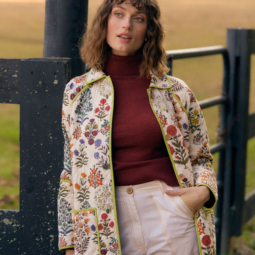 
                      
                        Quilted Coat, Garden of Wales
                      
                    