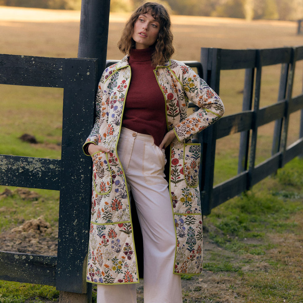 Quilted Coat, Garden of Wales
