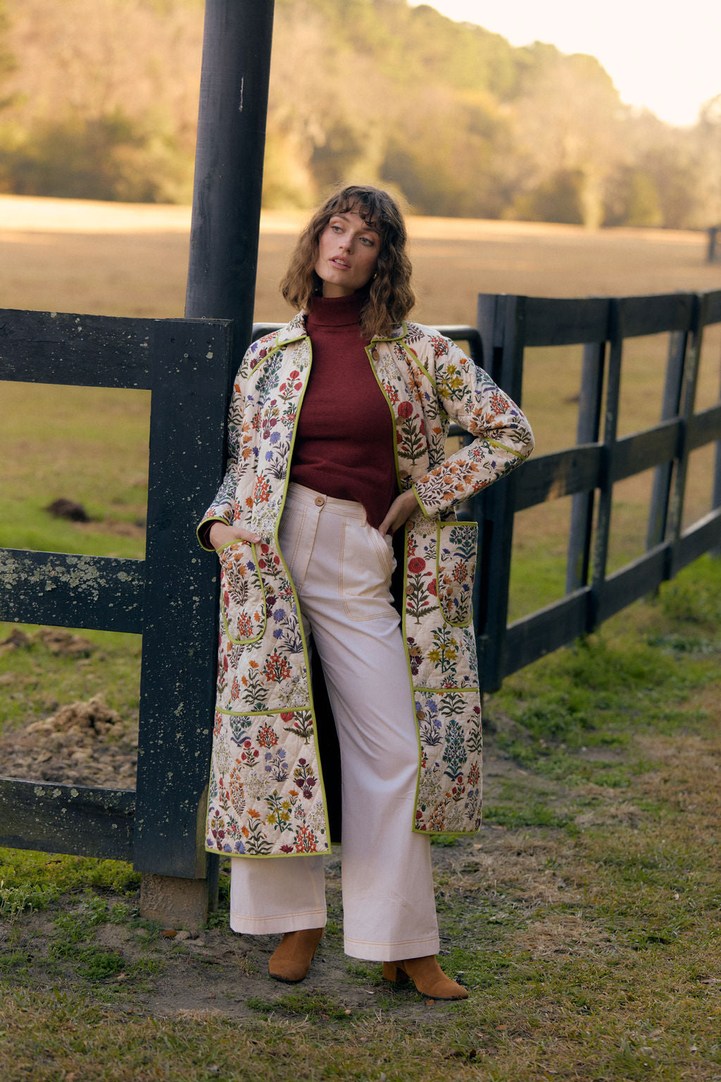 Quilted Coat, Garden of Wales