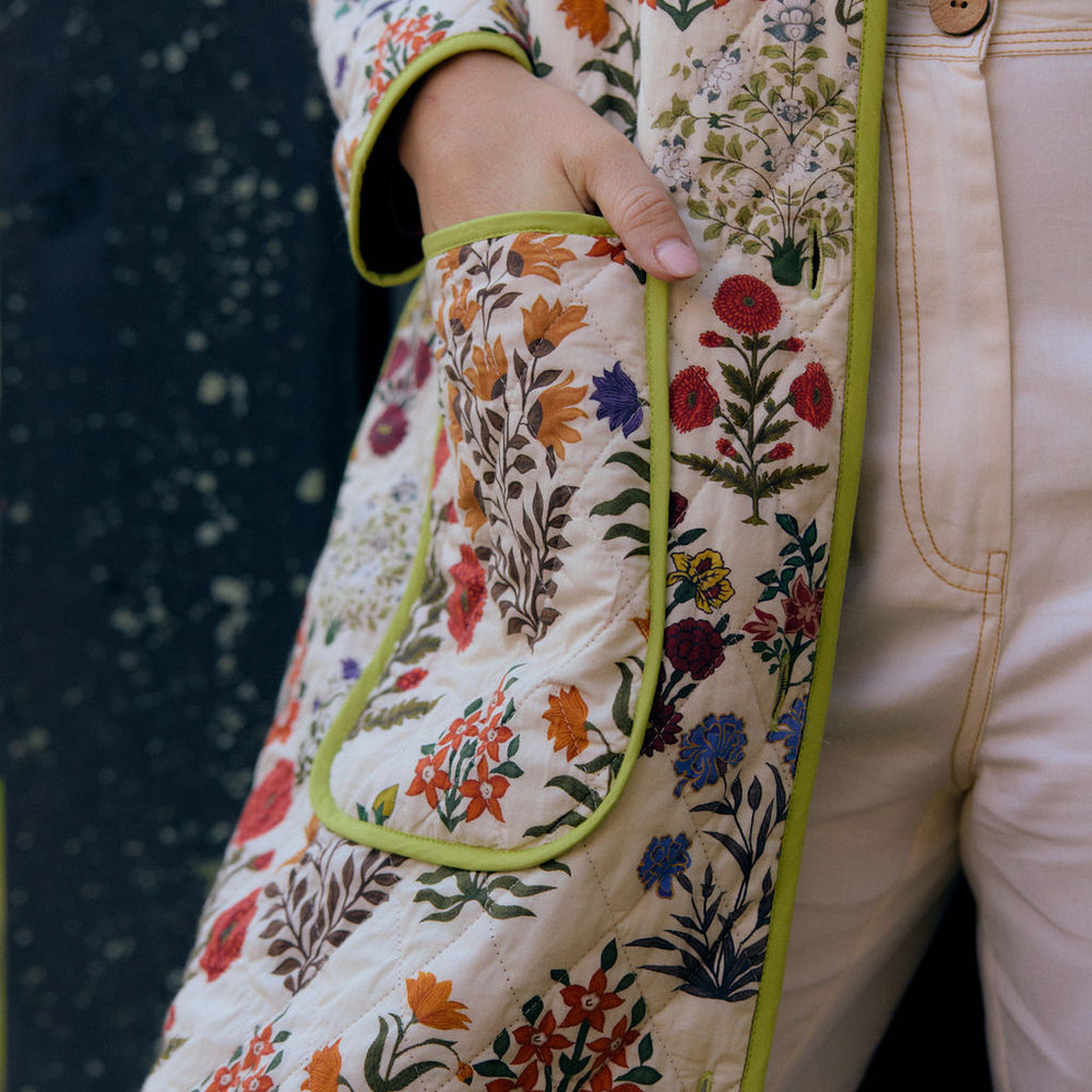 
                      
                        Quilted Coat, Garden of Wales
                      
                    