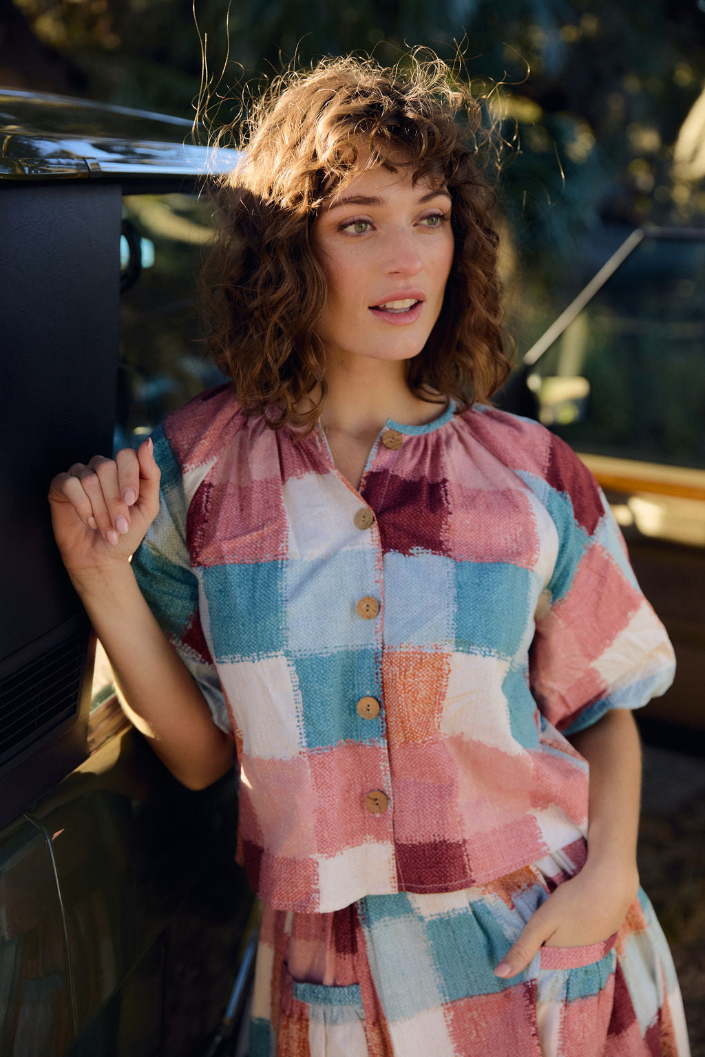 Freda Top, Cottage Quilt