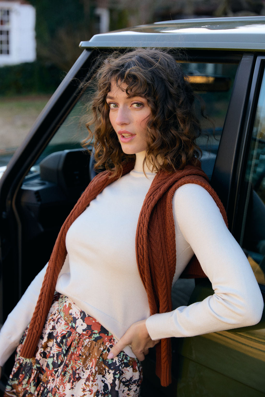 Erin Turtleneck, Ivory