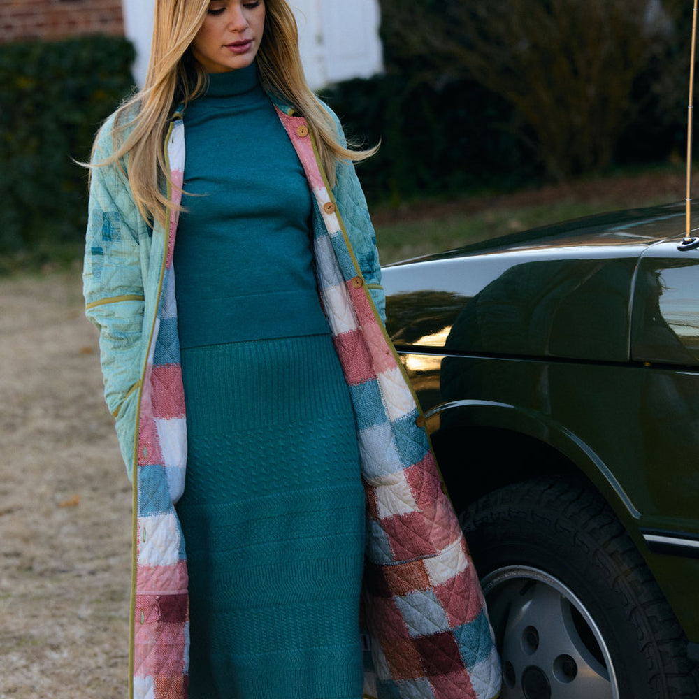 
                      
                        Birdie Skirt, New Teal
                      
                    