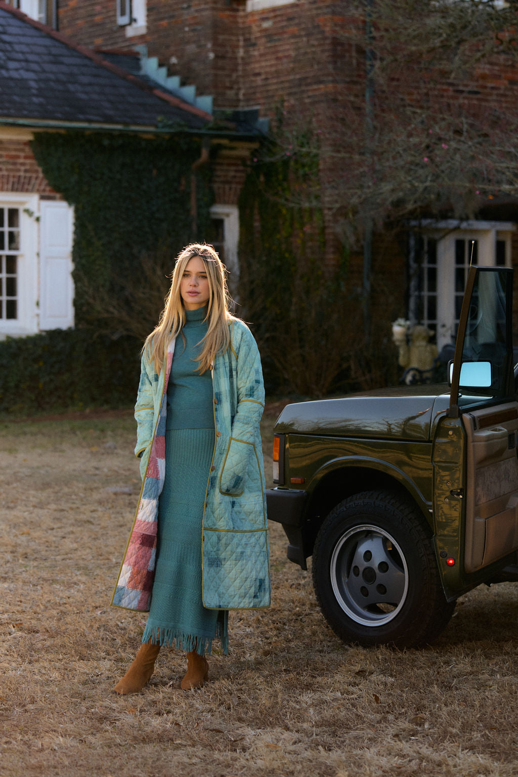 Quilted Reversible Coat – Olivia by Livro