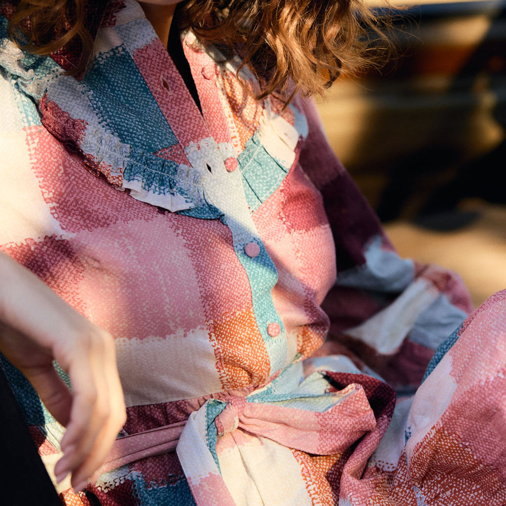 
                      
                        Dale Dress, Cottage Quilt
                      
                    