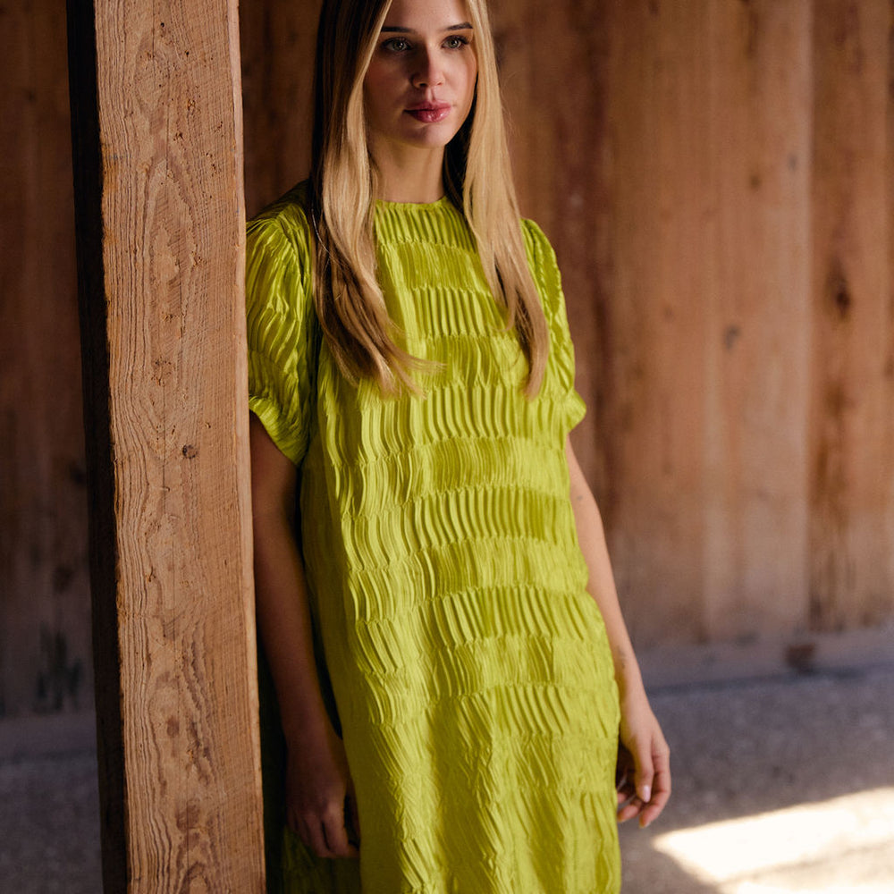 Gwenyth Dress, Apple Green
