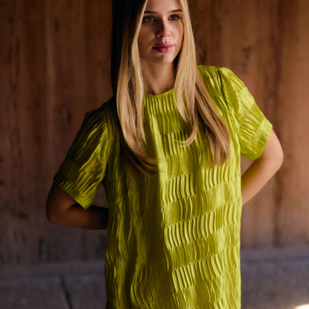 
                      
                        Gwenyth Dress, Apple Green
                      
                    