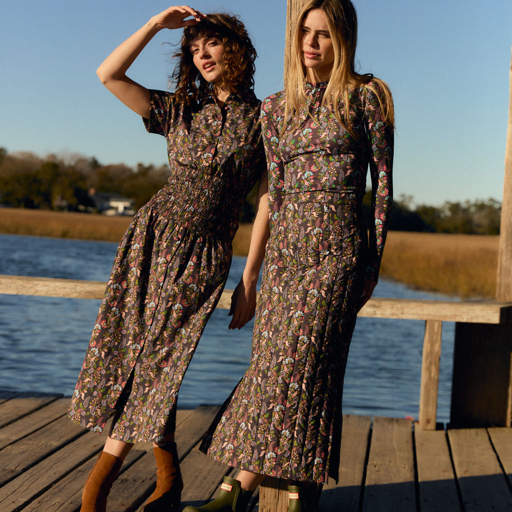 
                      
                        Margot Dress, Sable Grove
                      
                    