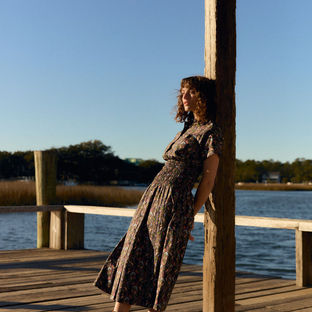 Margot Dress, Sable Grove