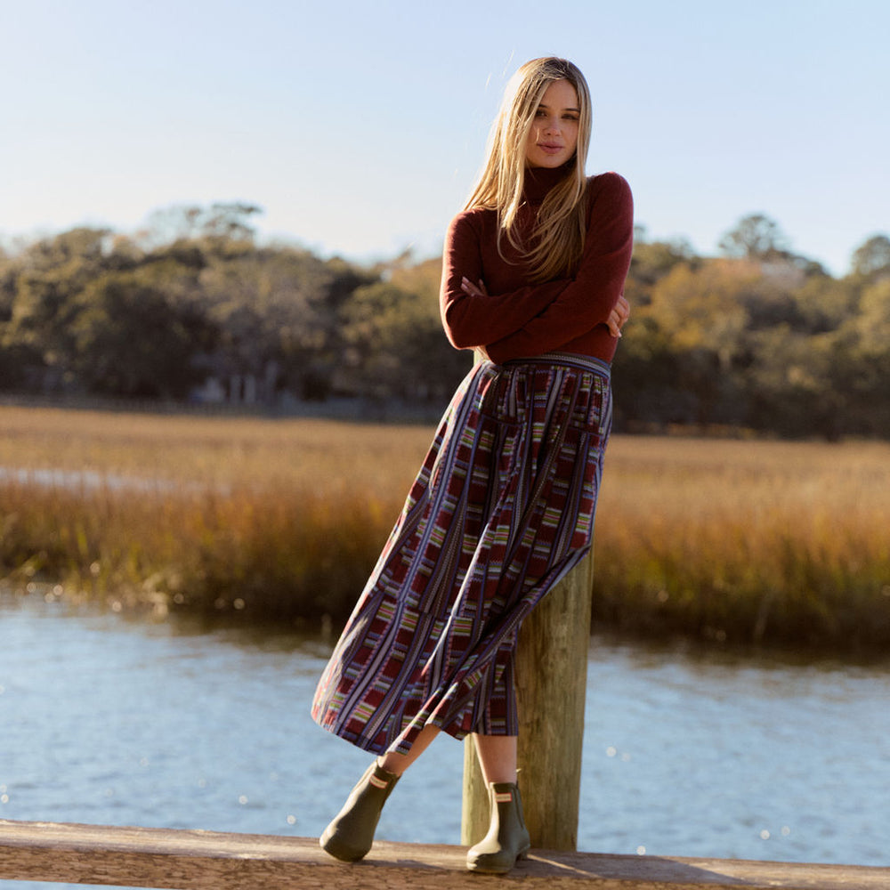 
                      
                        Gabby Skirt, Basketweave
                      
                    