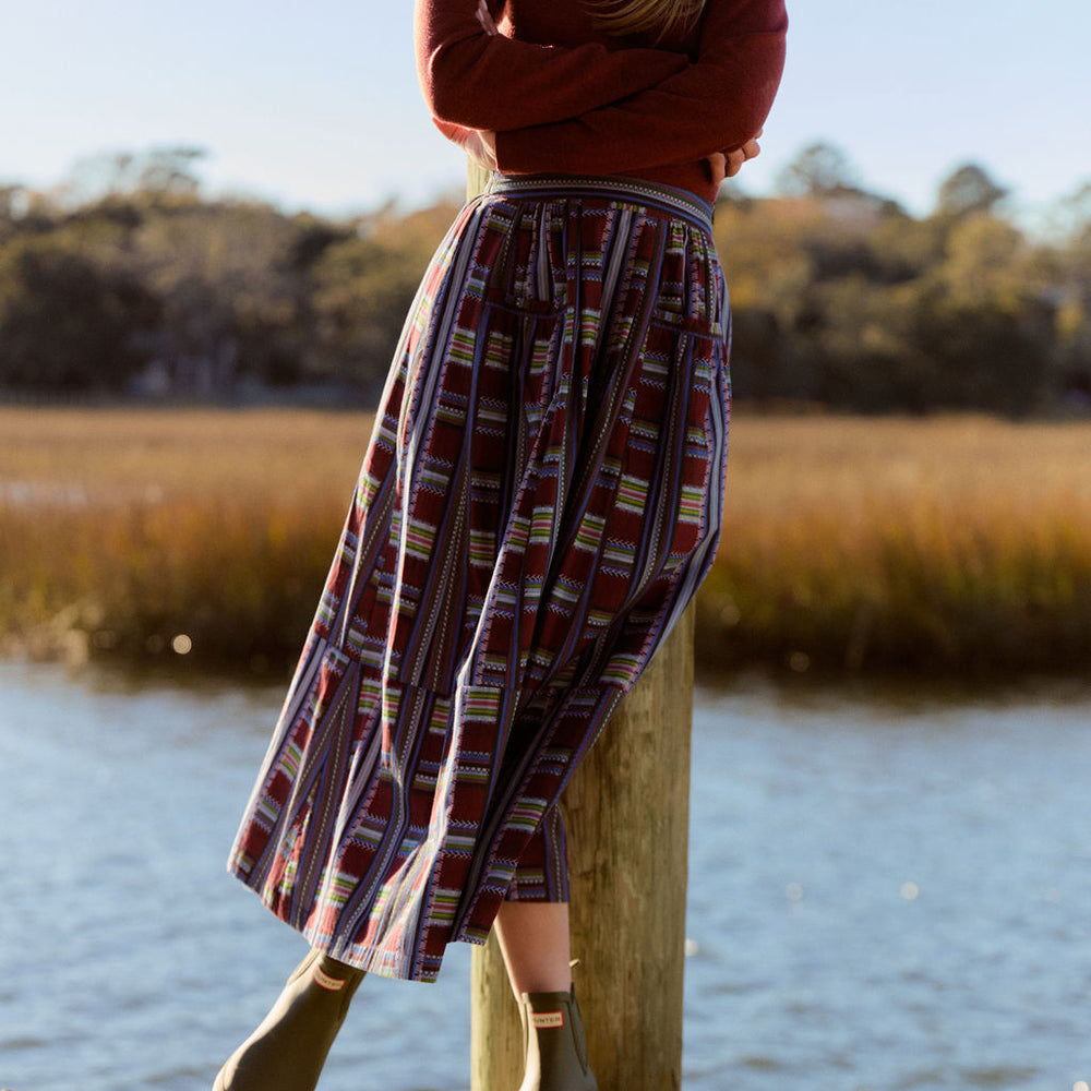 Gabby Skirt, Basketweave