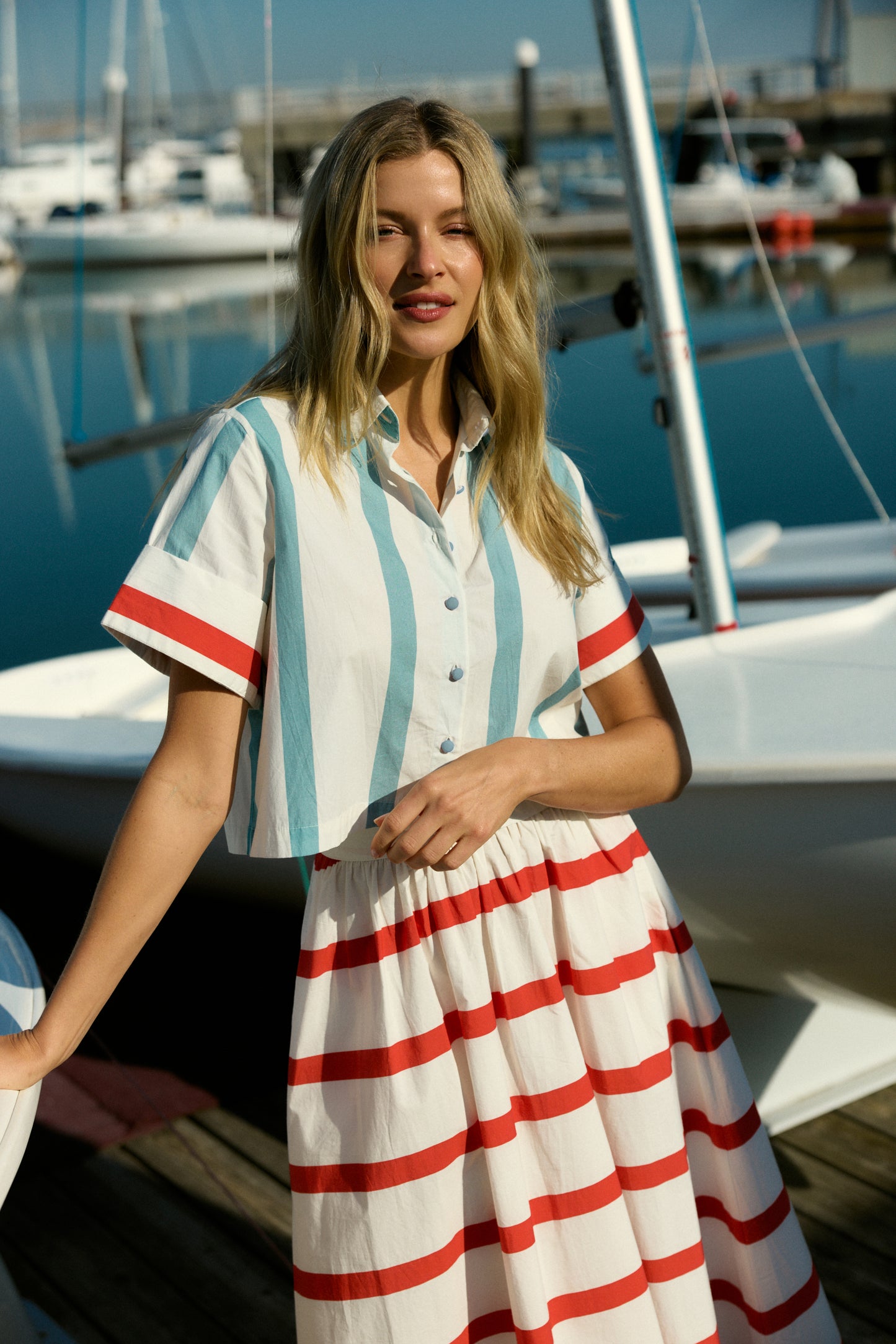 Kit Skirt, Beacon Stripes