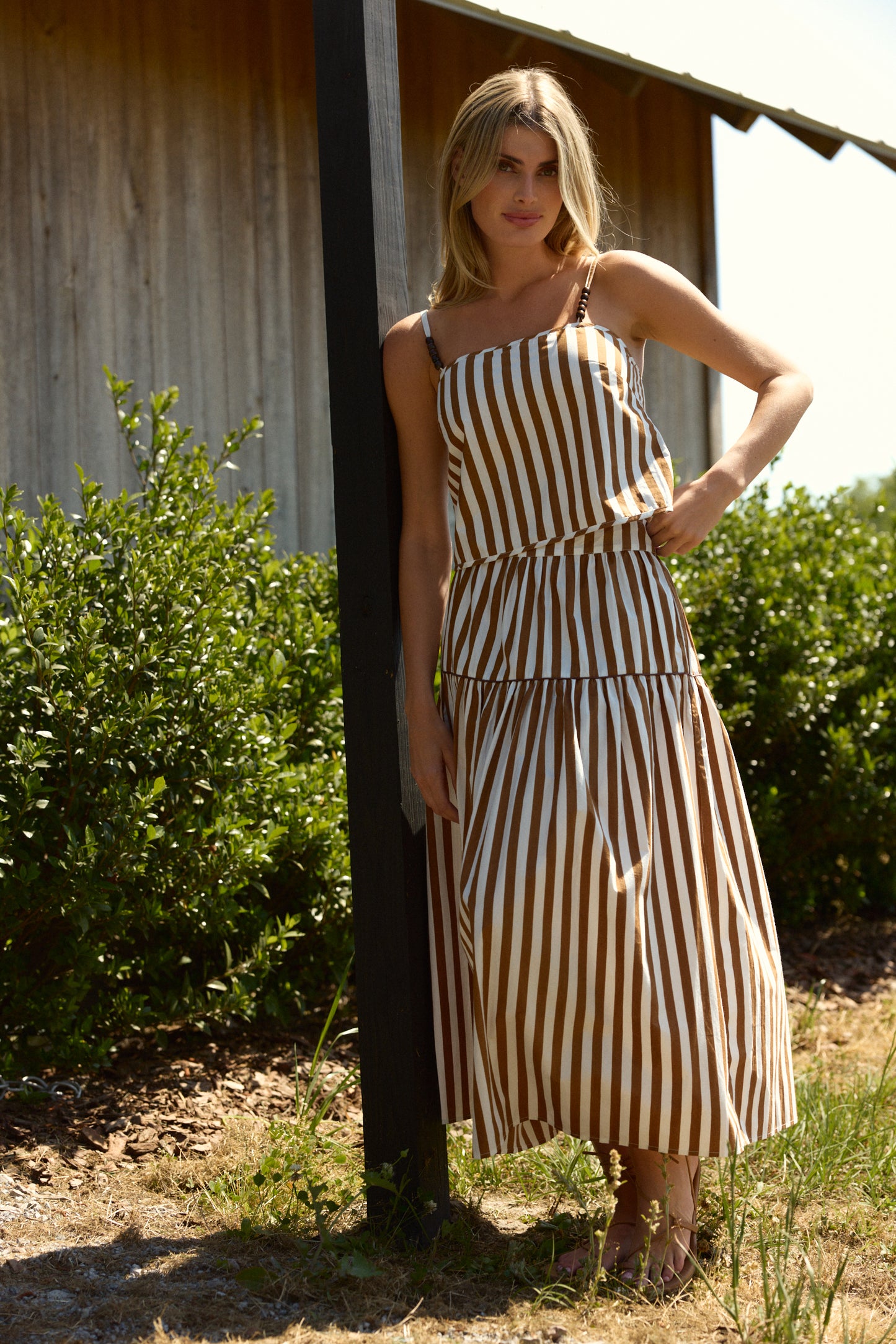 Carter Top, Tuck Stripes