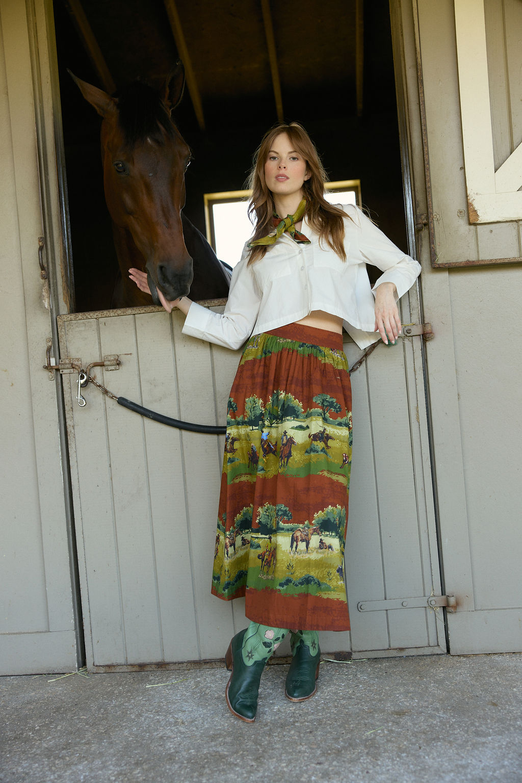 Kit Skirt, Ranching
