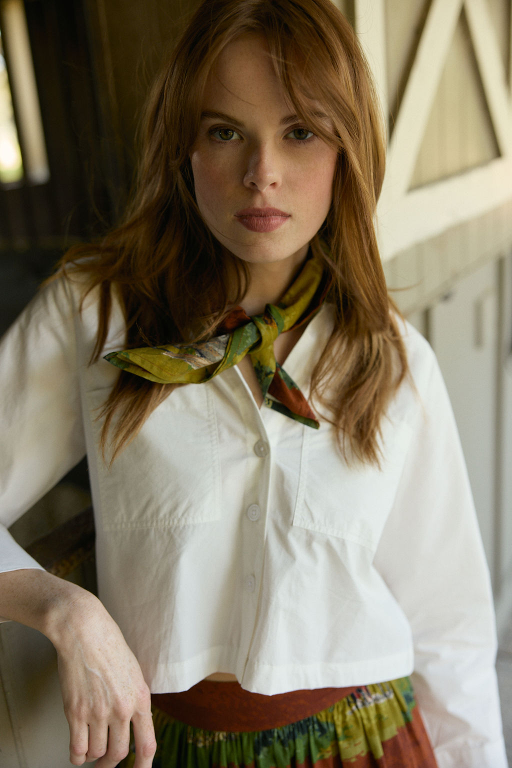 Megs Top, White