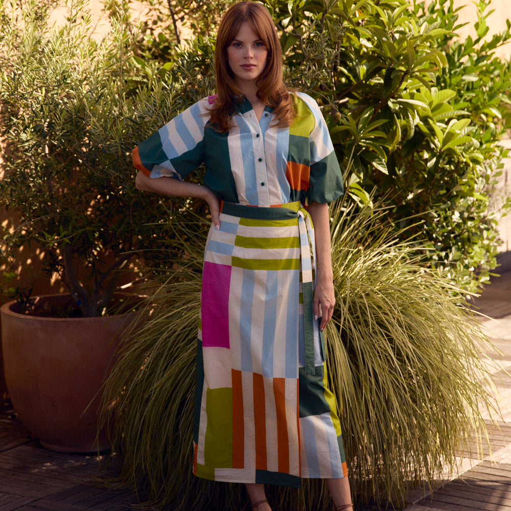 Leigh Wrap Skirt, Vista