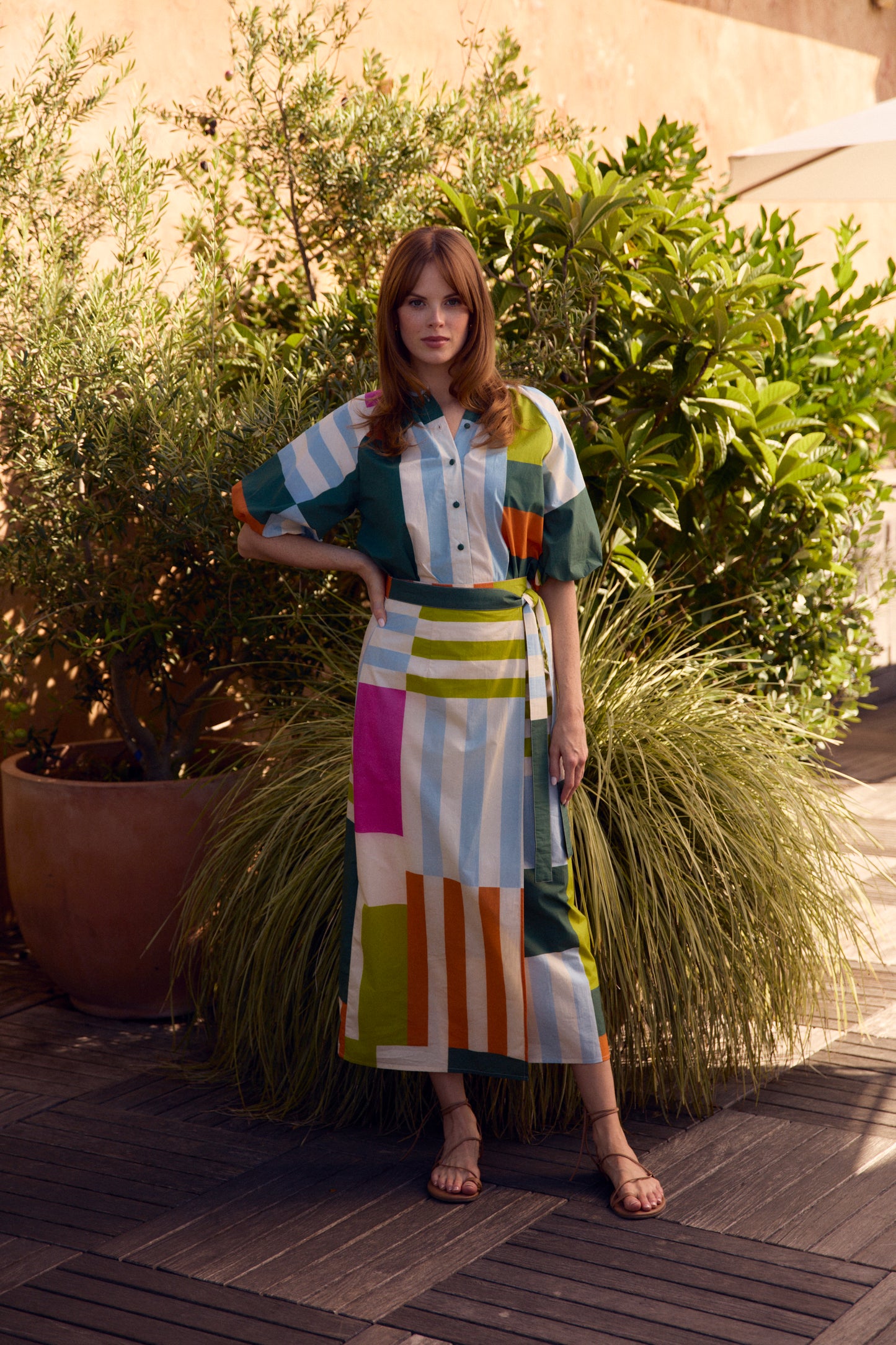 Leigh Wrap Skirt, Vista