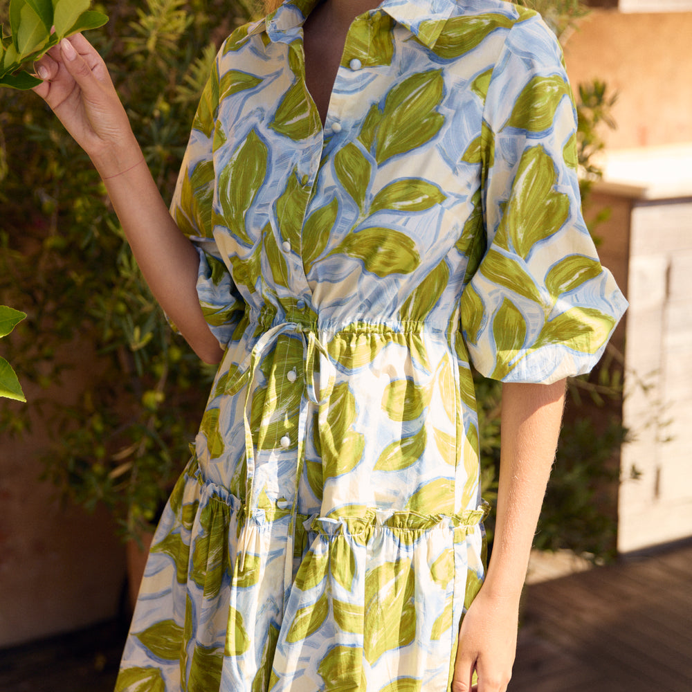 
                      
                        Brynn Dress, Zest Leaves
                      
                    