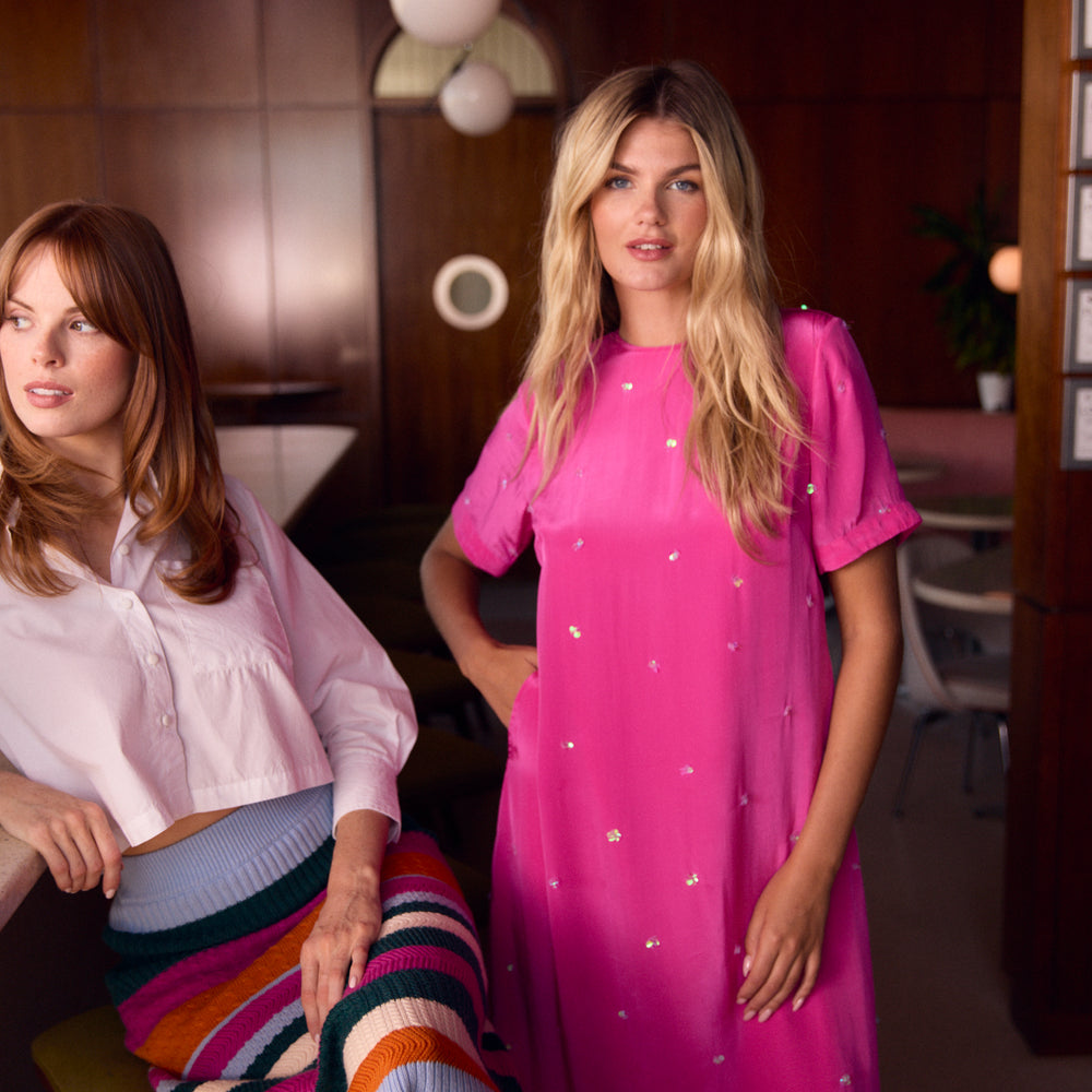 
                      
                        Gwenyth Dress, Dragonfruit
                      
                    