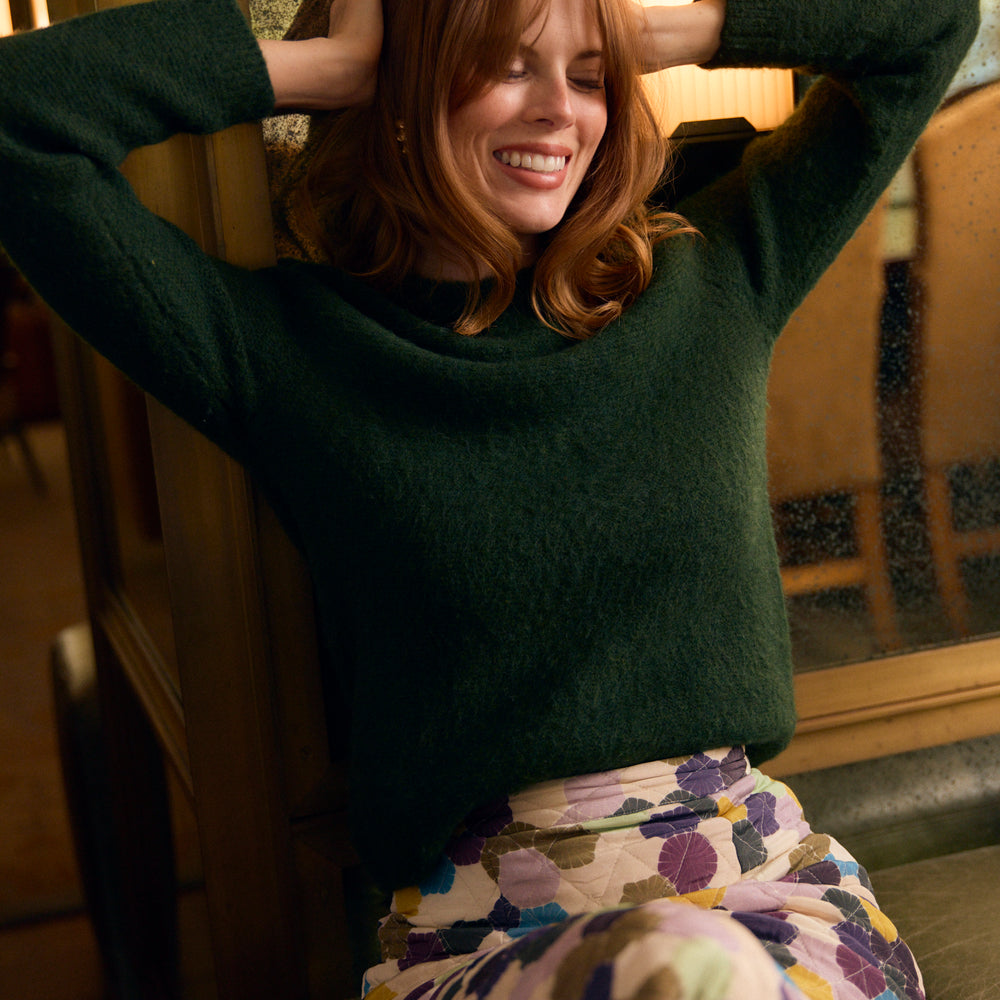 Ingrid Sweater, Pine Grove