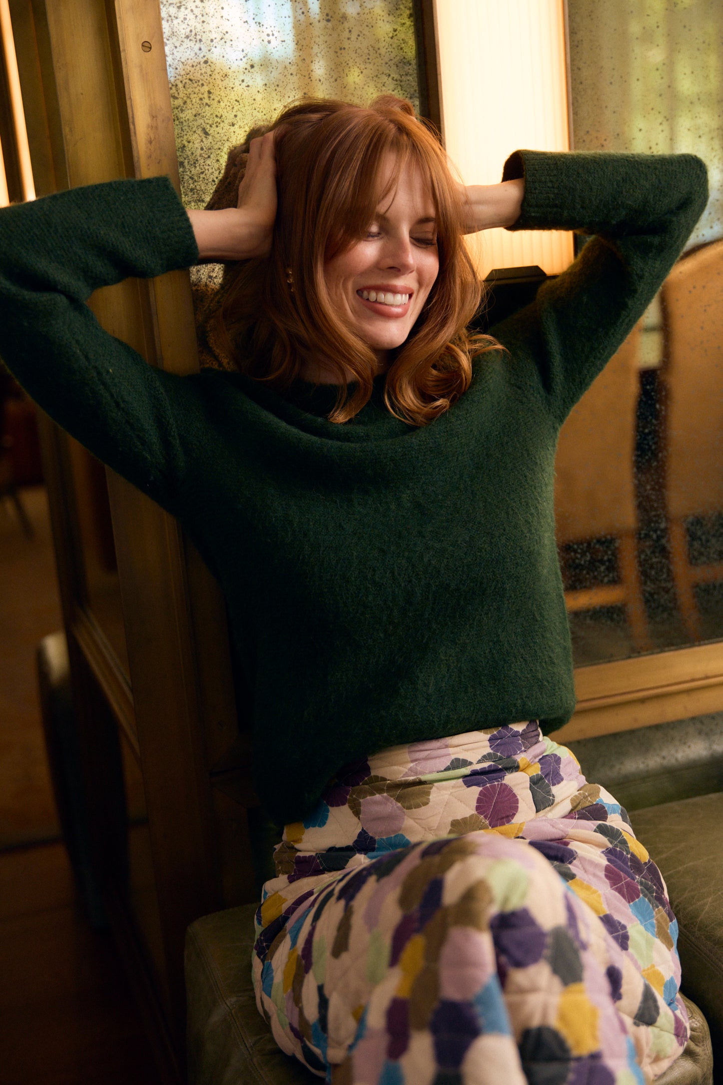 Ingrid Sweater, Pine Grove