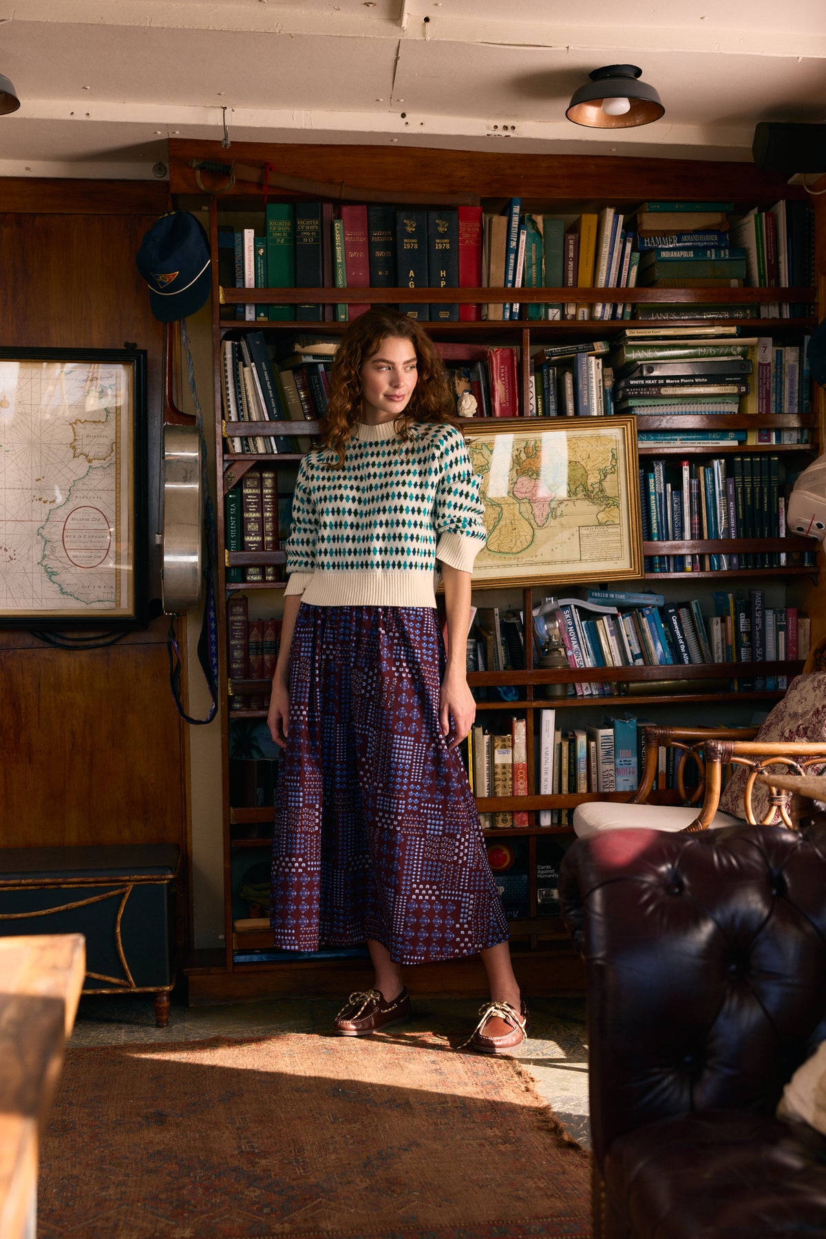 Kit Skirt, Alpine Sprigs