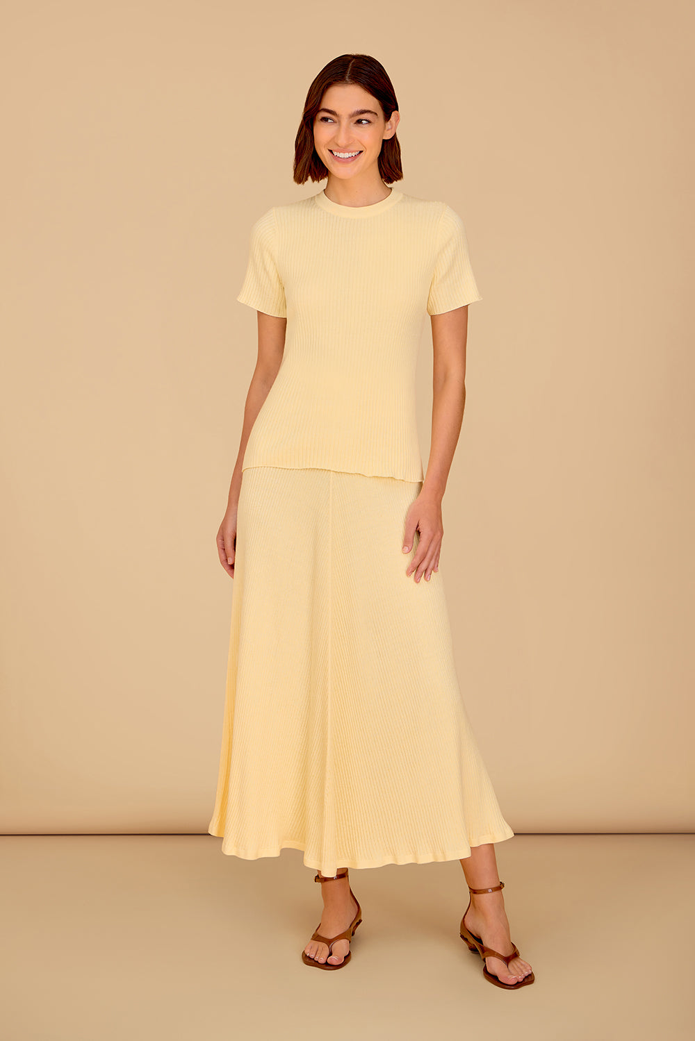 Fifi Knit Top, Butter