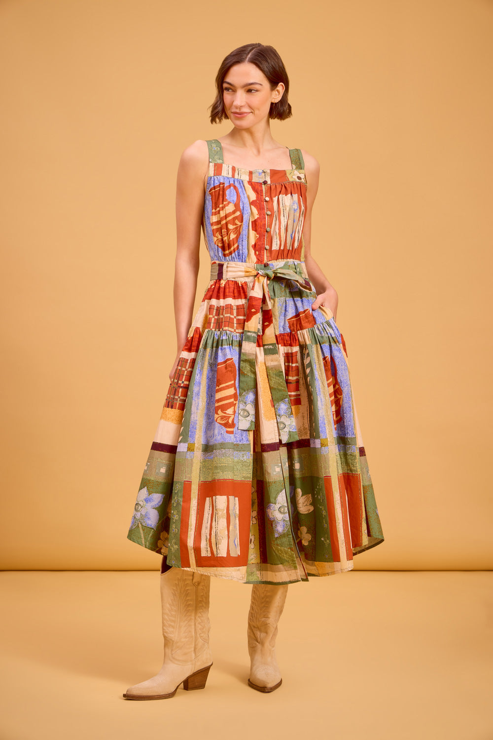Cami Dress, Fresco