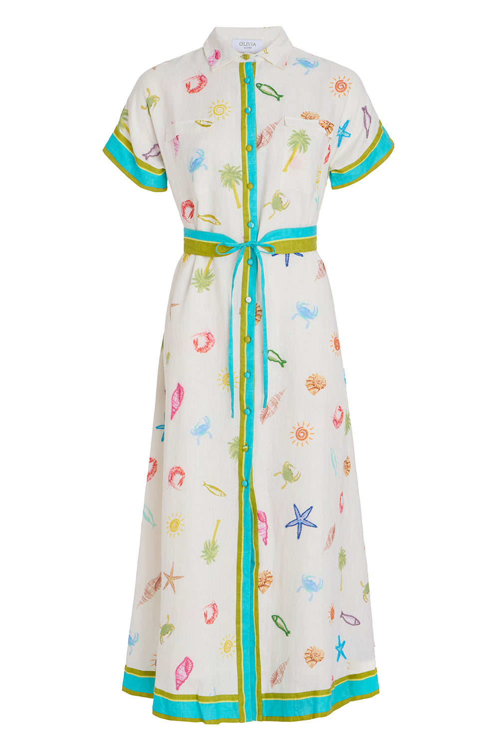 Daphne Dress, Oceano
