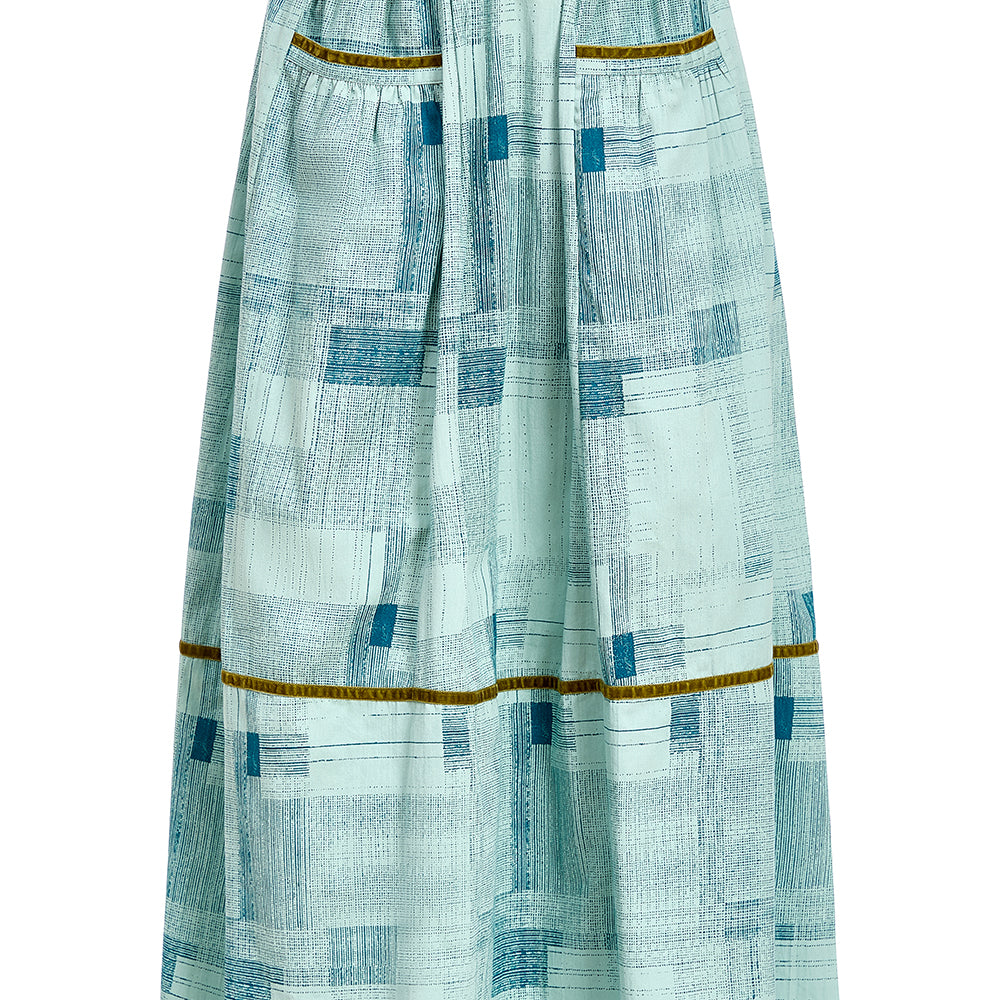 
                      
                        Gabby Skirt, Blue Print
                      
                    