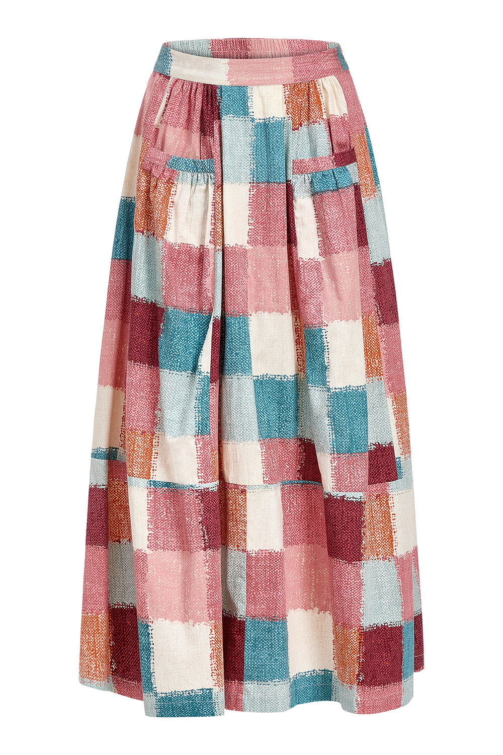 Gabby Skirt, Cottage Quilt