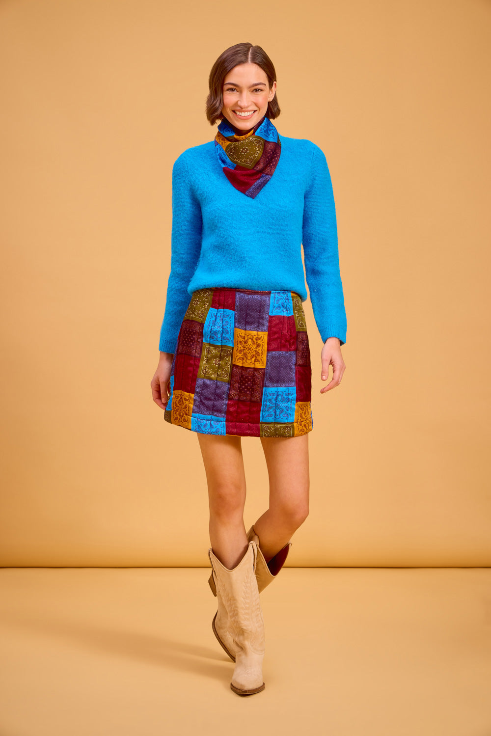 Ingrid Sweater, Azure