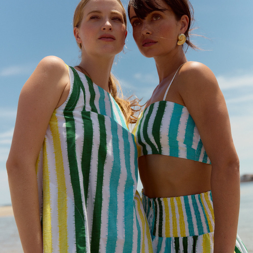 
                      
                        Georgia Skirt, Sorrento Stripe
                      
                    