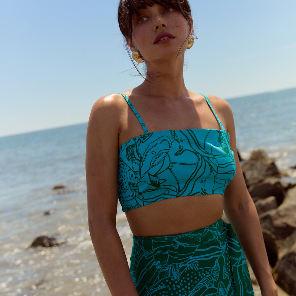 
                      
                        Leigh Wrap Skirt, Reef
                      
                    