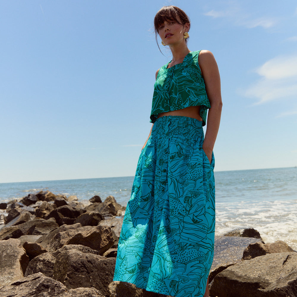 
                      
                        Georgia Skirt, Reef Reverse
                      
                    