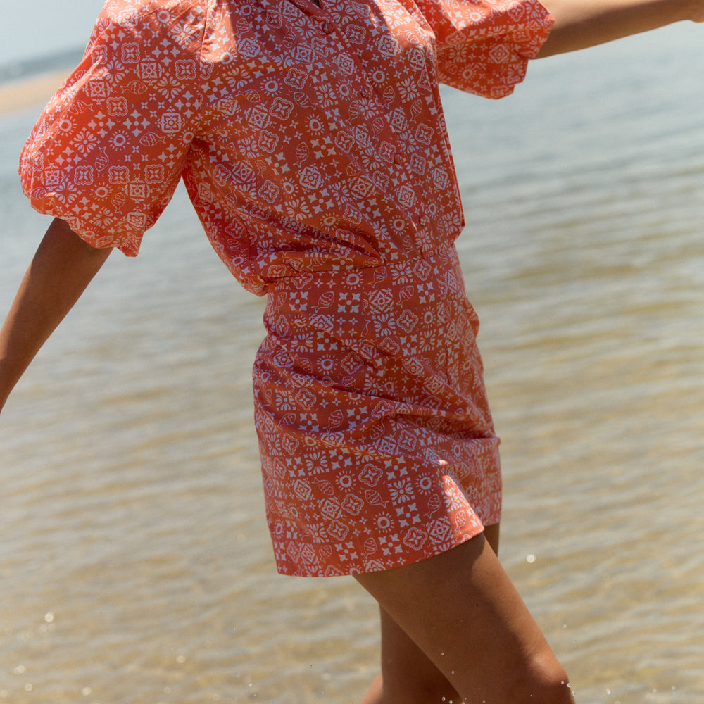 
                      
                        Delia Skirt, Checkerboard
                      
                    