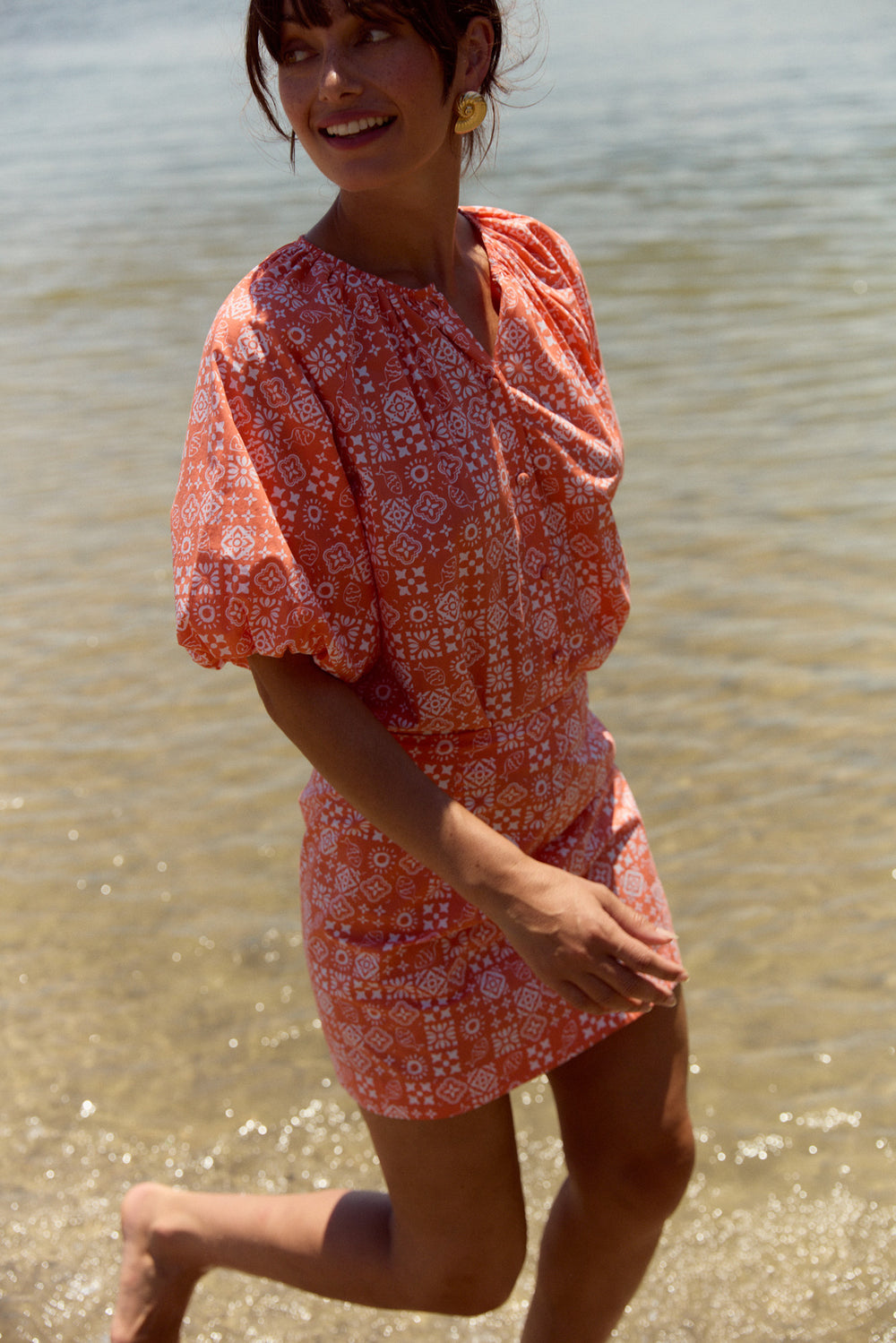 Delia Skirt, Checkerboard