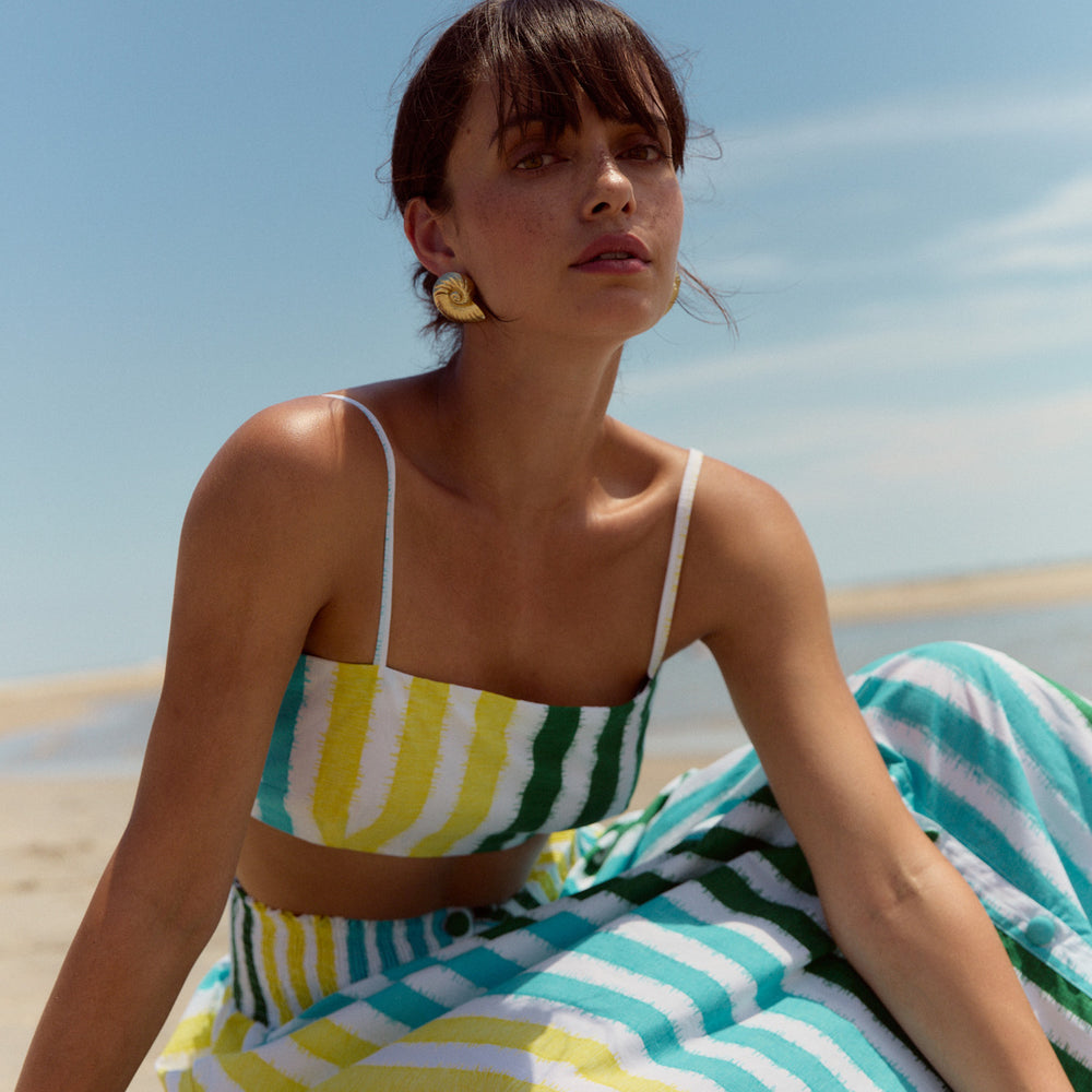 
                      
                        Georgia Skirt, Sorrento Stripe
                      
                    
