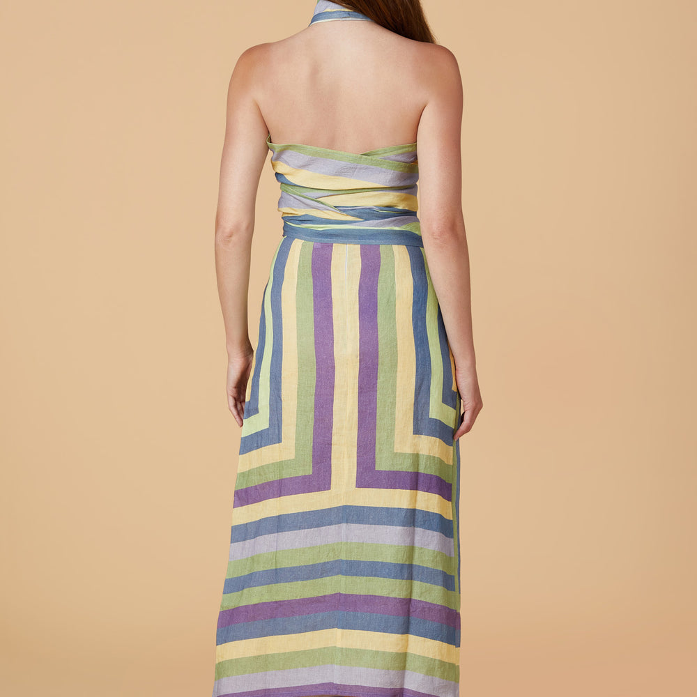 
                      
                        Leigh Wrap Skirt, Plaza
                      
                    