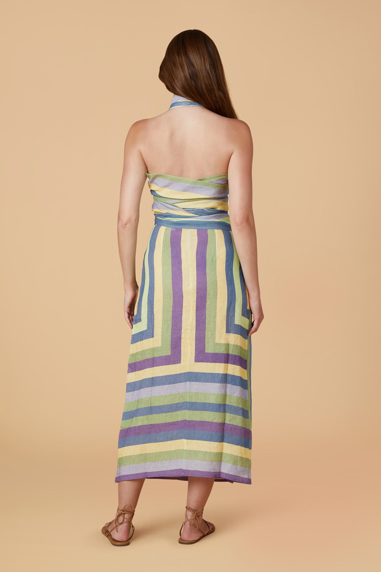 Leigh Wrap Skirt, Plaza
