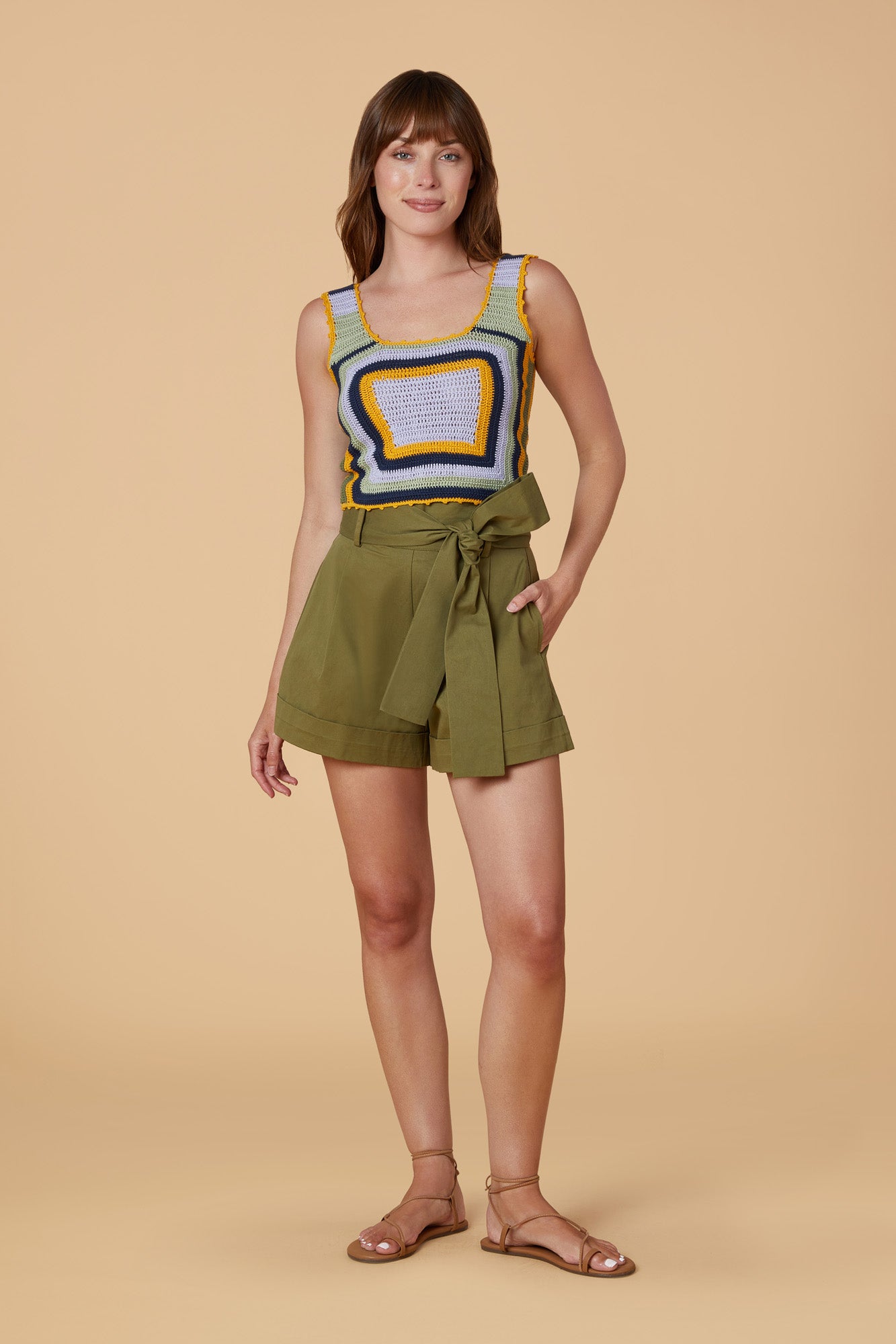 Uba Shorts, Olive