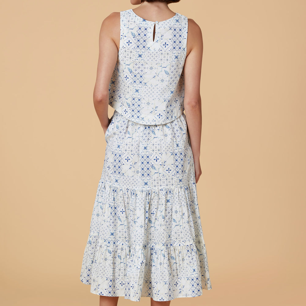 
                      
                        Dani Top, Delft Tile
                      
                    