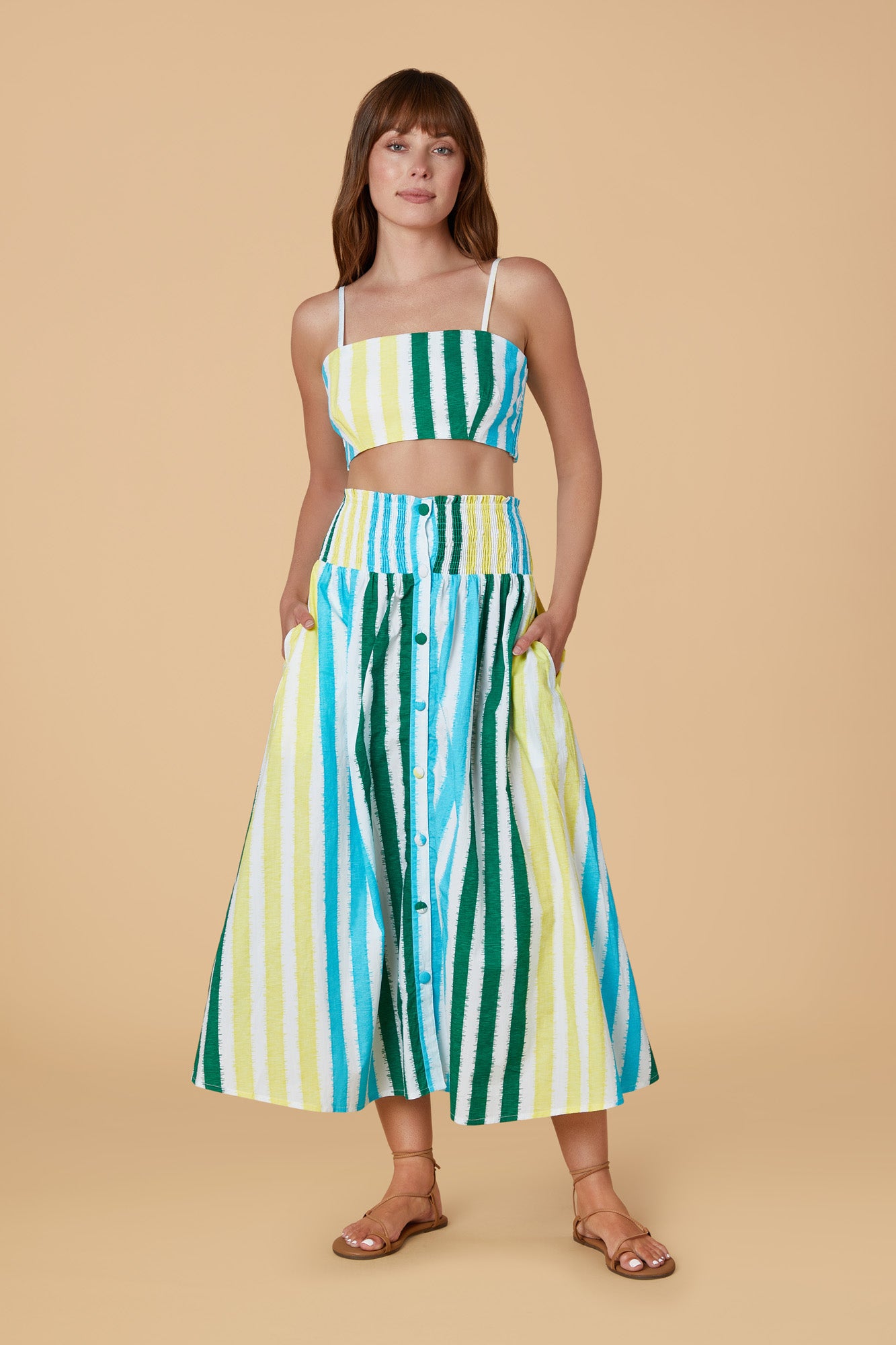 Lulu Top, Sorrento Stripe