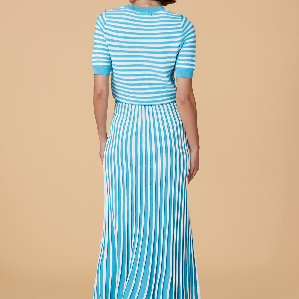 
                      
                        Gerty Skirt, Teal Knit
                      
                    