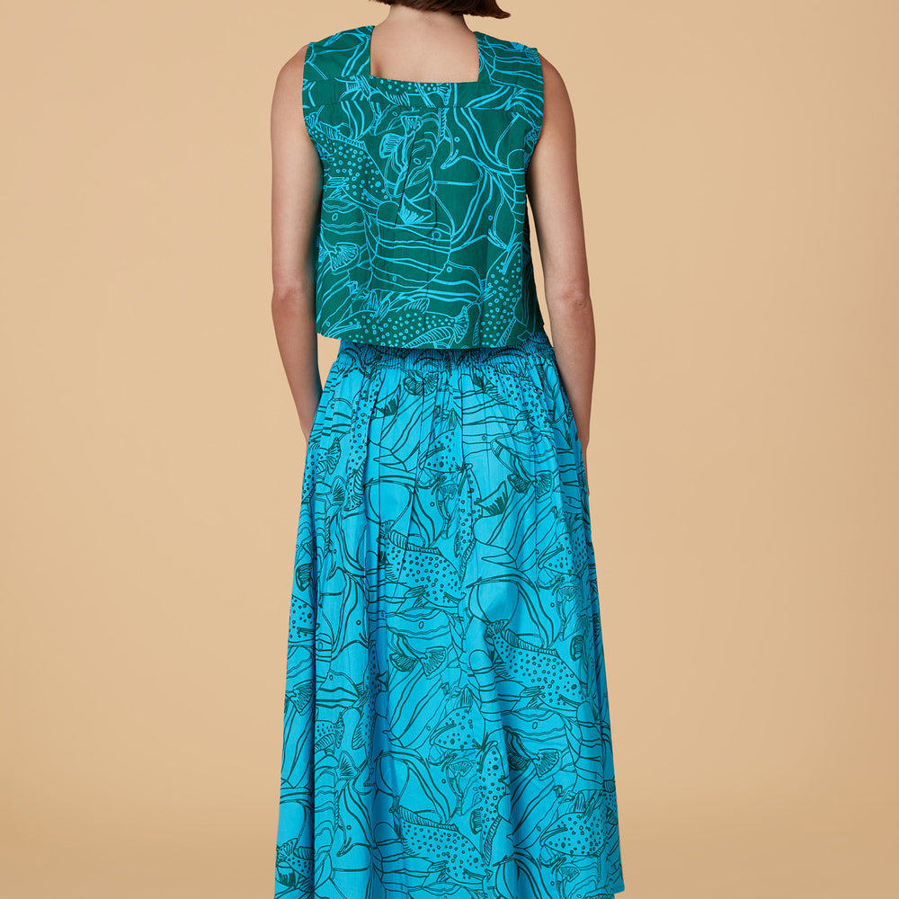 
                      
                        Georgia Skirt, Reef Reverse
                      
                    