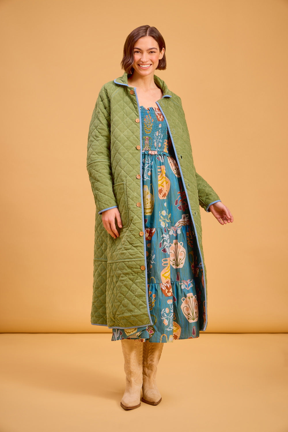 Quilted Coat, Market Muse